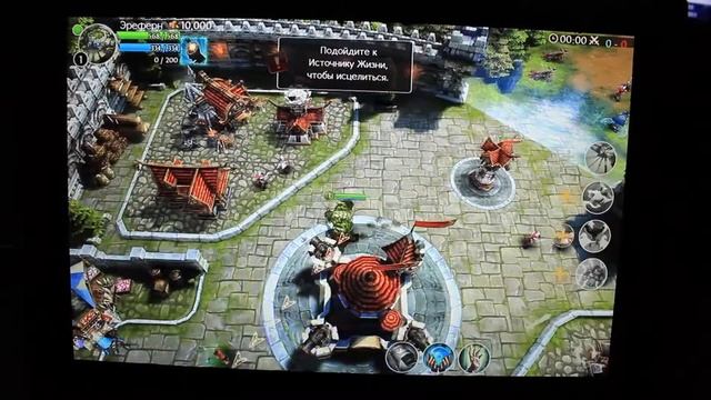 Heroes of Order and Chaos Online на планшете Windows 8.1 Pipo W3 Intel z3775 смотреть онлайн