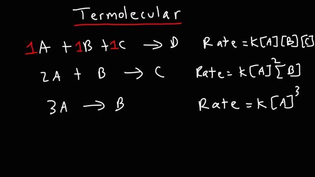 Writing Rate Laws of Reaction Mechanisms Using The Rate Determining Step - Chemical Kinetics смотреть онлайн