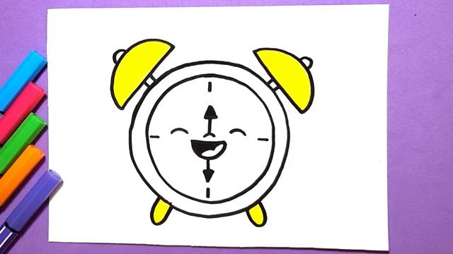 Учимся рисовать - БУДИЛЬНИК смотреть онлайн