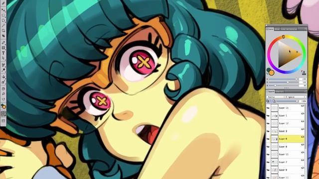 WHY CARROTS ARE HEALTHY??? IPad Pro x Photoshop REIQ Coloring Process смотреть онлайн