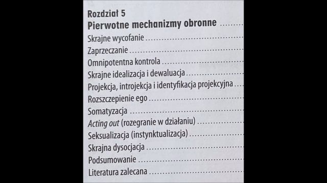 5 DIAGNOZA PSYCHOANALITYCZNA 5 PIERWOTNE MECHANIZMY OBRONNE смотреть онлайн