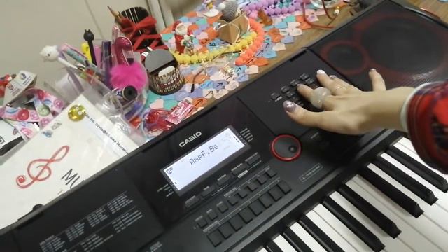 Casio CT-X3000. Выбор тембра. Функция Tone