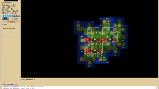 Largepoxing in a Island game Freeciv 2.2 1/12 смотреть онлайн