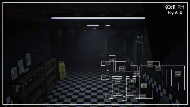 Олд БОННИ смог НАЙТИ меня в пиццерии фнаф 2.. / Fazbear Nights 2 #2 смотреть онлайн