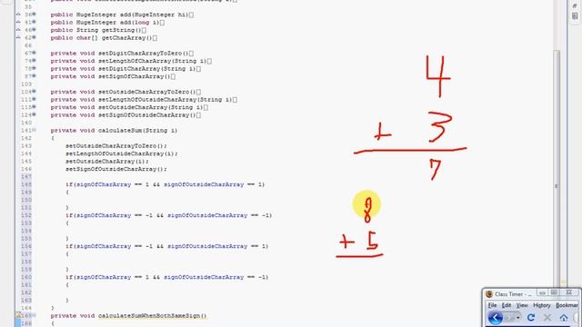 Java Interface adding when same sign[1] (pt 15) смотреть онлайн