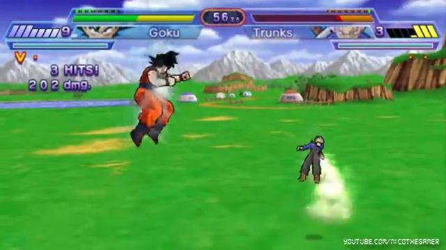 Dragon Ball Z Shin Budokai 2 - Gameplay (PPSSPP) Windows 10 смотреть онлайн