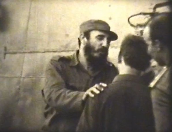 Фидель Кастро на борту советского военного корабля, Куба, 1969 год смотреть онлайн