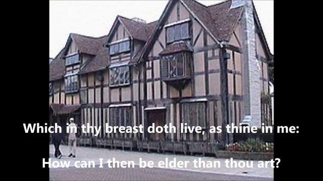 William Shakespeare" Sonnet XXII " смотреть онлайн