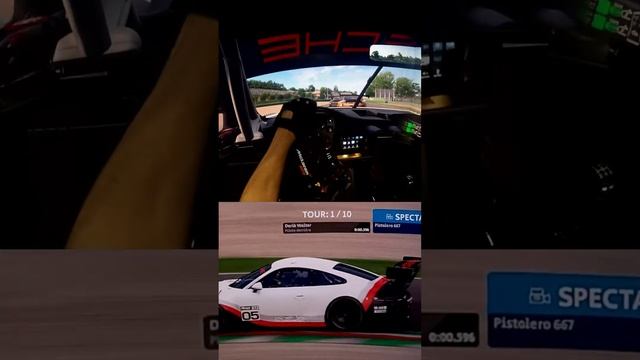 HYPER IMMERSIVE RACE !! PORSCHE GT3 - AMS 2 + Go Pro + Motion Simracing Rig + Direct Drive Wheel смотреть онлайн