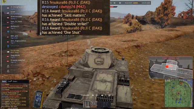 Panzer 2 trying doing something called German Bias ( War Thunder ) смотреть онлайн