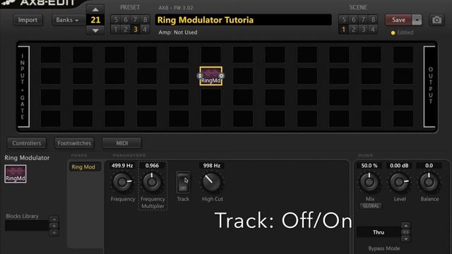 Fractal Audio AX8: Ring Modulator Tutorial [History;Parameters;Whammy&Octaver]