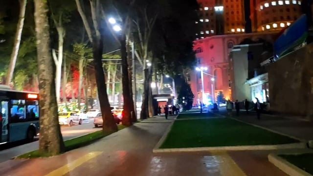 Первый день в Душанбе. Hotel City Garden. Ночной Душанбе 2022 смотреть онлайн