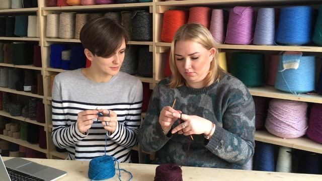 Лена учится вязать. смотреть онлайн