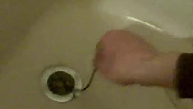 How To Clean A Clogged Drain - Slow Bath Drain