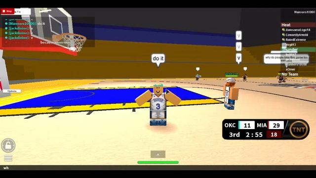 How to mile in NBA Hoopz!(Or in any bball game) смотреть онлайн