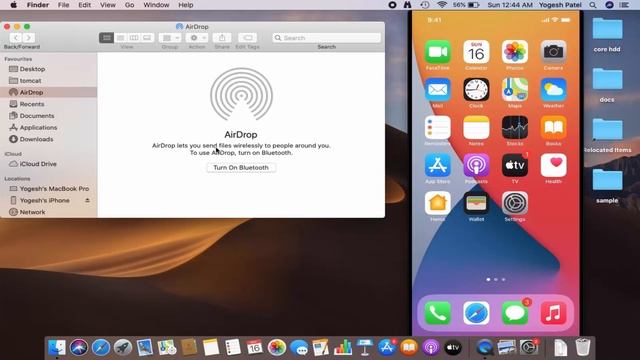 How to Turn on AirDrop on a iPhone to Send and Receive Files | How to use AirDrop on your iPhone смотреть онлайн
