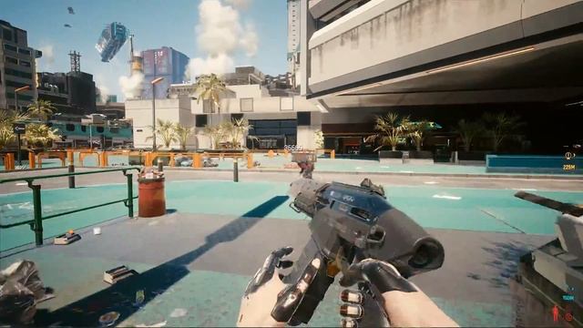 Militech Crusher Power Shotgun (ICONIC) Weapon Showcase - Cyberpunk 2077 Gameplay