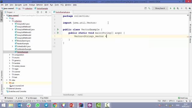 Java - получи чёрный пояс! 11. Vector смотреть онлайн