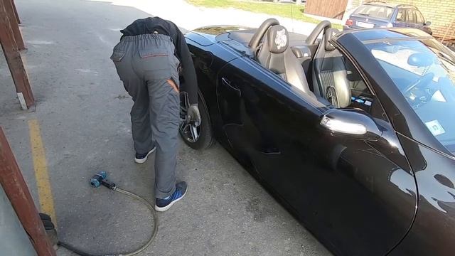 Шиномонтаж и развал-схождения. Латвия, город Лиепая. смотреть онлайн