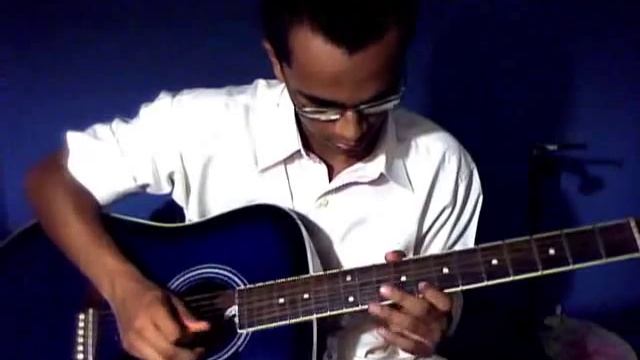 Sweet Child O Mine Improvisation on Distorted Acoustic Guitar смотреть онлайн