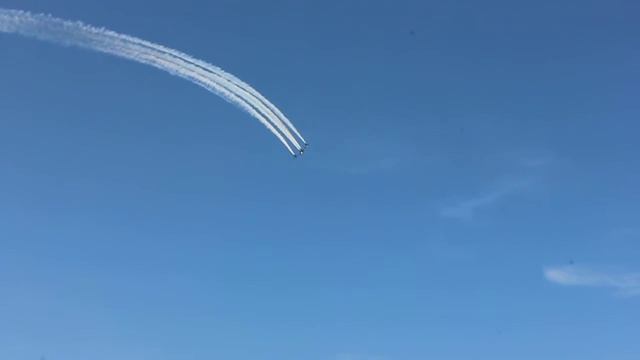 Пилотажная группа "Русь" на дне города Рыбинск 2016 смотреть онлайн