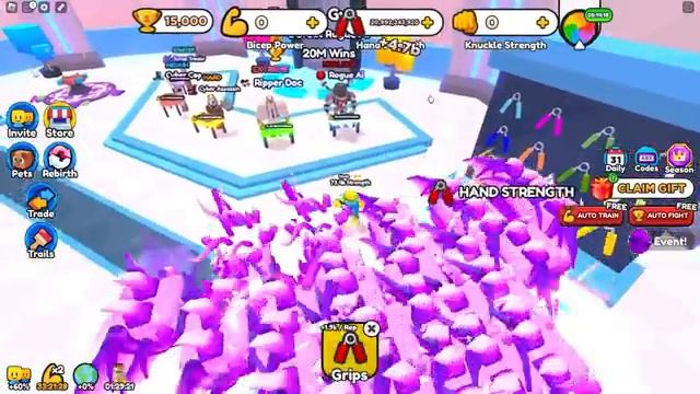 Super Rebirth Update [Arm Wrestling Simulator] смотреть онлайн