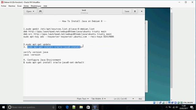 How to install Java on Debian 8 смотреть онлайн