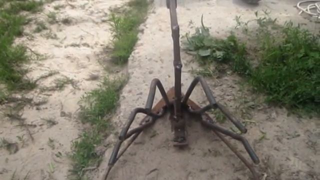 Веерный копатель для мотоблока МТЗ смотреть онлайн