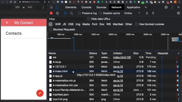 PWA Progressive Web App tutorial #18 Return cached assets смотреть онлайн