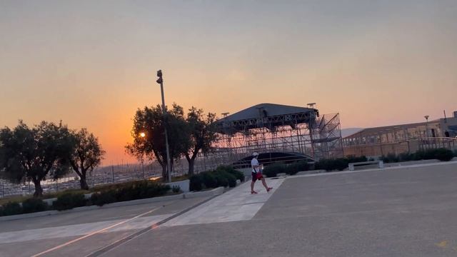 Вечерняя прогулка по парку НИАРХОС / АФИНЫ, Греция / Stavros Niarchos Foundation Cultural Center смотреть онлайн