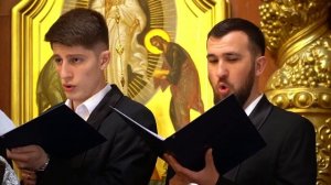 Архиерейский хор Преображенского кафедрального собора города Белгорода.