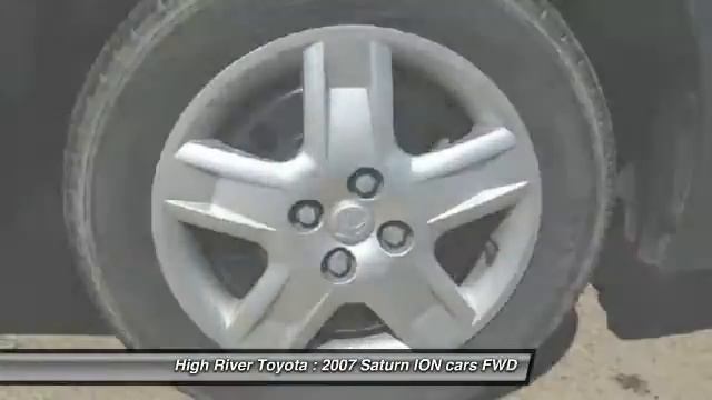 2007 Saturn ION High River Alberta 156518A смотреть онлайн