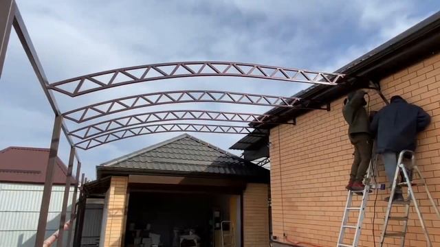 Навес.Дуговой_от дома