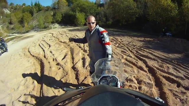 Хехленген. Езда по песку. bmwclubmoto смотреть онлайн