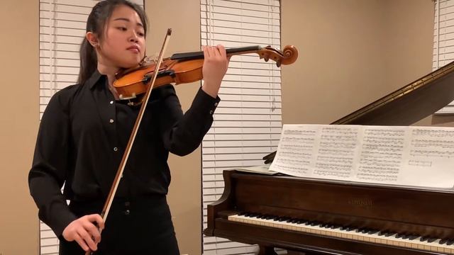 Spring Semester Jury: Saint-Saëns Violin Concerto and Bach Partita No. 3 смотреть онлайн