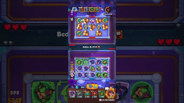 Rush Royale. Demon hunter vs Blade dancer / Охотник за демонами против тансовщица с клинками смотреть онлайн