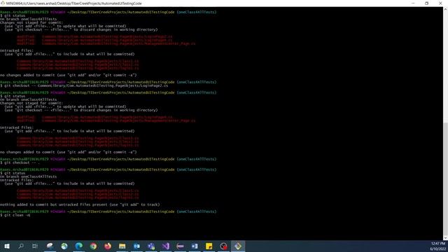 how to remove untracked and unstaged files смотреть онлайн