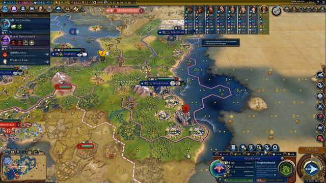 Civ 6 as RUSSIA on DEITY - Part 7 смотреть онлайн