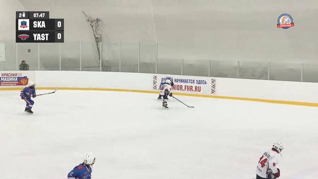Ска-Петергоф - Ястребы, 28 декабря 2022. Юноши 2013 год рождения. Турнир Прорыв смотреть онлайн