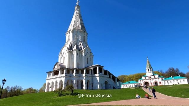 Kolomenskoye Walking Tour 2021,Moscow смотреть онлайн