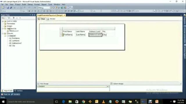 SQL Server Reporting Services (SSRS) in 5 min. Single Parameter Report. смотреть онлайн