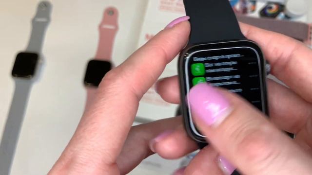 Обзор Смарт часов M36 Plus⌚️-лучшая копия Apple Watch 7?IOS & Android настройка на телефон смотреть онлайн