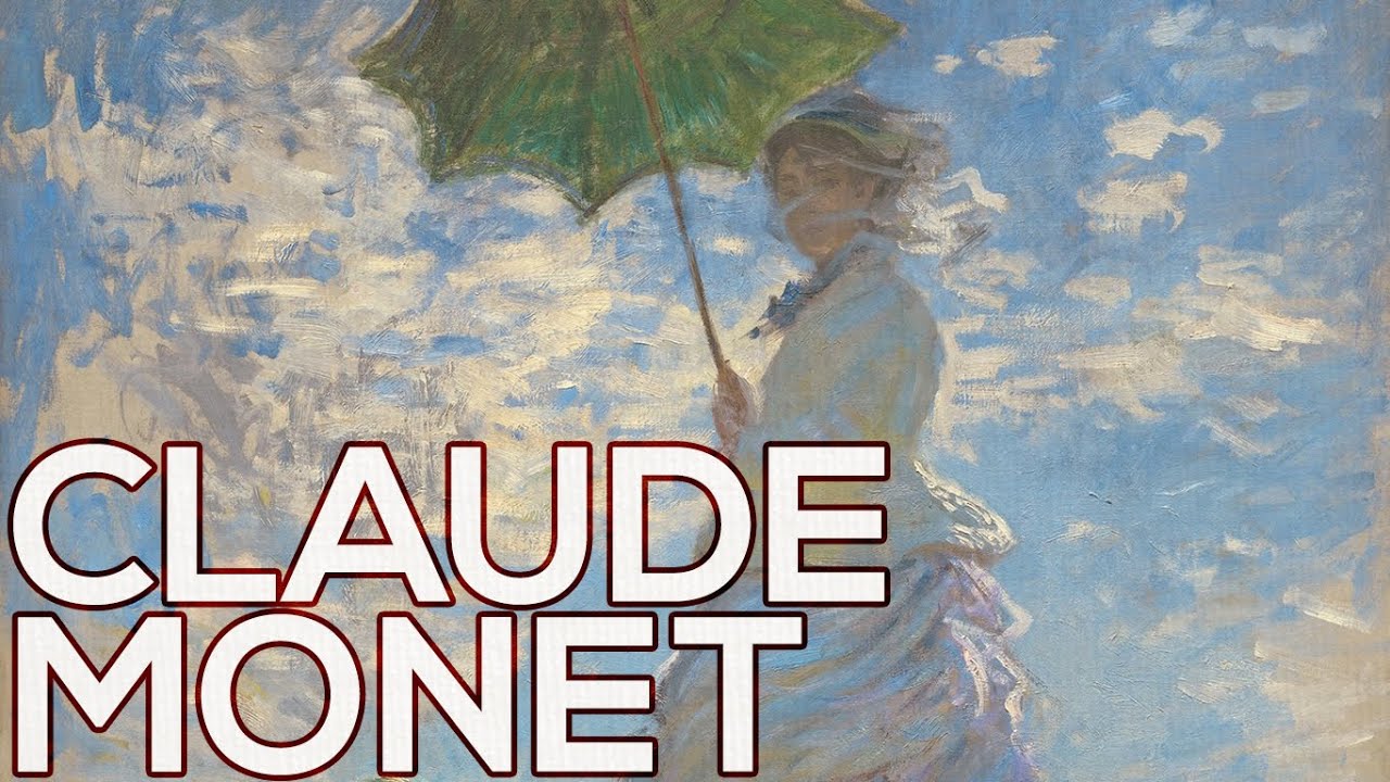 Claude Monet. 1540 работ. Расслабляющая музыка. смотреть онлайн
