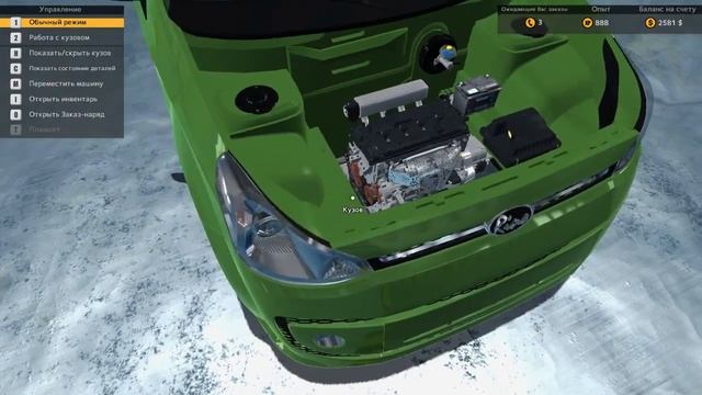 Замена ремня ГРМ,помпы и ролика в car mechanic simulator 2016 смотреть онлайн