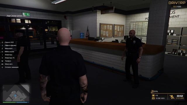 Работа полиции GTA V MP. Rage MP. Часть 2 смотреть онлайн