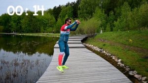 Имитация конькового хода.