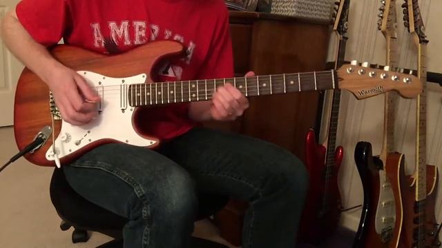 "Don't Look Back" Hard Rock Guitar Improvisation (Remix) смотреть онлайн