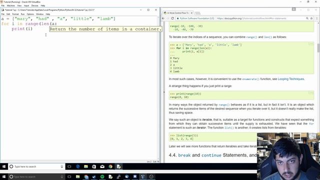Python 3.6 Tutorial 8 (Range function) смотреть онлайн