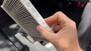 BMW X6 E71. Меняем фильтр рециркуляции салона