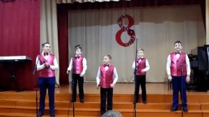 "Мы Вам честно сказать хотим" Мальчики участники Образцовой вокальной студии "Непоседы в Советском"